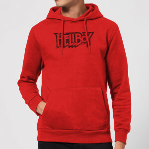 Hellboy Logo Hoodie - Red