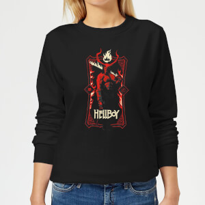 Hellboy Right Hand Of Doom Women's Sweatshirt - Black