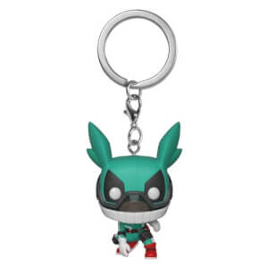 My Hero Academia Deku with Helment Pocket Pop! Keychain