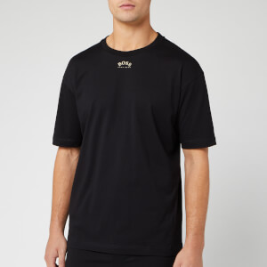 BOSS Men's Talboa 1 Large Back Logo T-Shirt - Black/Gold