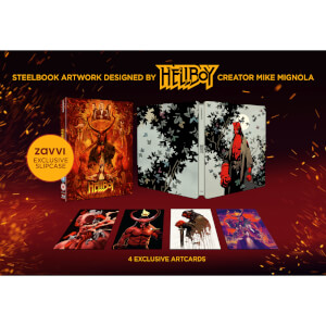 Hellboy 4K Ultra HD (Inclusief 2D Blu-ray) – Zavvi Exclusive Steelbook