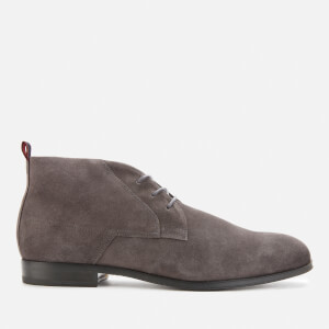 HUGO Men's Boheme Faux Fur Lined Suede Desert Boots - Grey