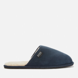 BOSS Men's Home Mule Slippers - Navy