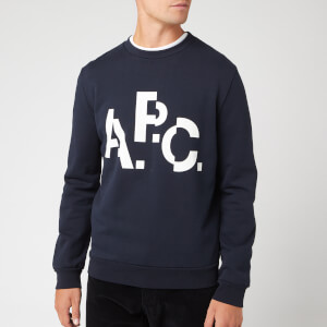 A.P.C. Men's Decale Sweatshirt - Dark Navy