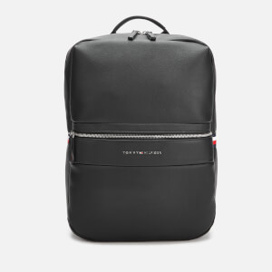 Tommy Hilfiger Men's Novelty Mix Backpack - Black