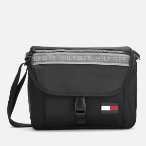 Tommy Hilfiger Men's Sport Mix Messenger Bag - Black