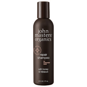 John Masters Organics Shampoo for Damaged Hair with Honey & Hibiscus 177ml