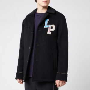 Lanvin Men's Pea Coat - Navy Blue