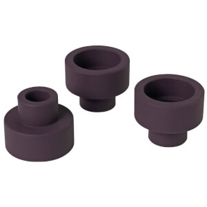 Blomus Trio Candle & Tealight Holder - Set of 3 -Winetasting