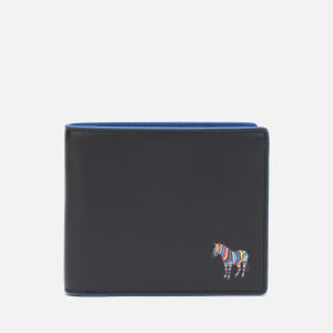 PS Paul Smith Men's Zebra Patch Billfold Wallet - Black