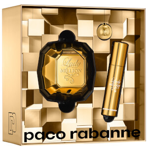 Paco Rabanne Lady Million Eau de Parfum 50ml and Travel Spray 10ml