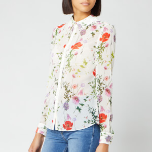 Ted Baker Women's Shivany Hedgerow Printed Shirt - Ivory