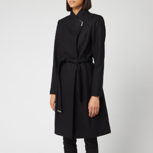 Ted Baker Women's Ellgenc Belted Wrap Coat - Black