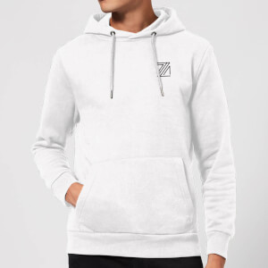 Dazza Pocket Hoodie - White