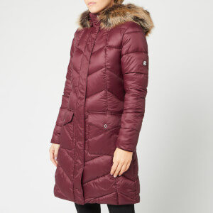 Barbour Women's Clam Quilt Coat - Bordeaux