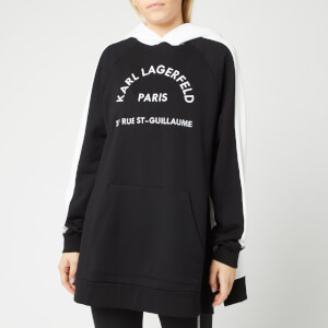 Karl Lagerfeld Women's X Olivia Palermo Rue St. Guillaume Hoody - Black
