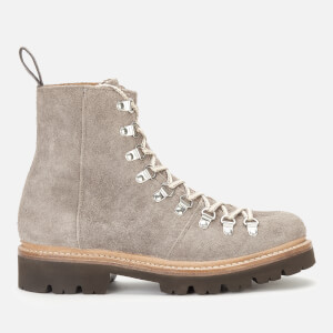 Grenson Women's Nanette Suede Hiking Style Boots - Grey