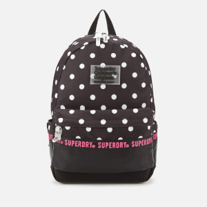 Superdry Women's Repeat Series Montana Backpack - Black Polka Dot