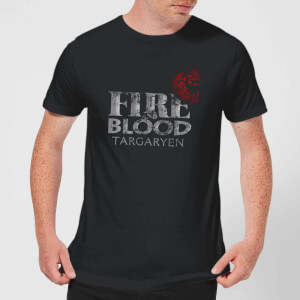 Game of Thrones Fire And Blood t-shirt - Zwart
