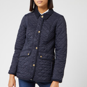Joules Women's Newdale Quilted Coat - Marine Navy