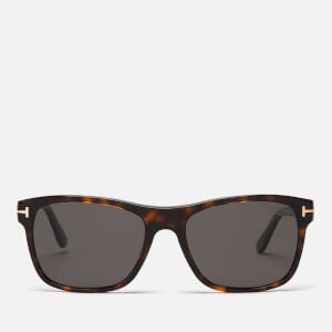 Tom Ford Men's Guilio Sunglasses - Dark Havana/Smoke Polarized