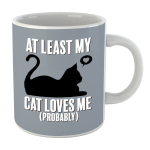 At Least My Cat Loves Me Mug