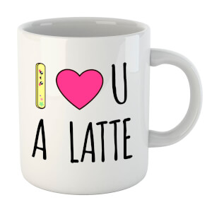 I Love U A Latte Mug