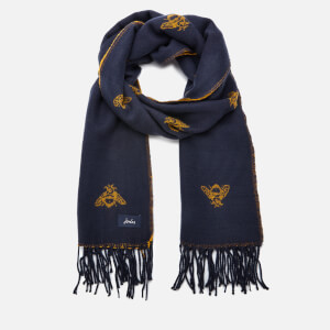 Joules Women's Mardale Reversible Bees Scarf - Navy