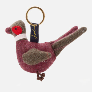 Joules Women's Tweedle Pheasant Keyring - Brown