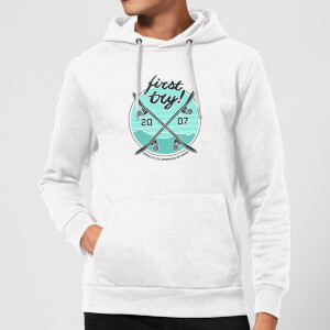 Braille Skateboarding Limited Edition First Try Hoodie - White