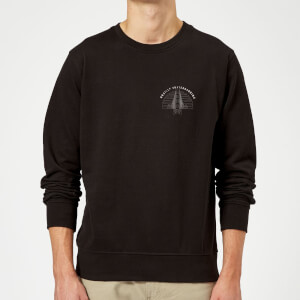 Braille Skateboarding Bridge Sunset Pocket Sweatshirt - Black