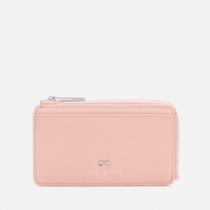 Ted Baker Women's Lotta Bow Detail Credit Card Holder - Dusky Pink