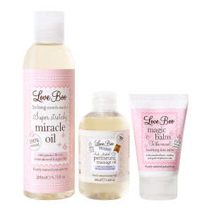Love Boo Mum-to-be Survival Kit including 200ml Miracle Oil, Perineum Oil and Magic Balm