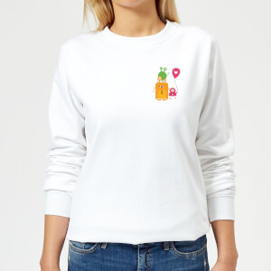 Monster Family Women's Sweatshirt - White