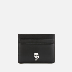 Karl Lagerfeld Women's K/Ikonik Pin Cardholder - Black