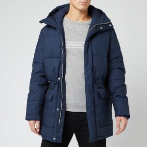 Edwin Men's Street Parka Jacket - Dress Blue