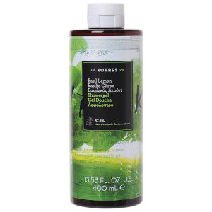 KORRES Supersize Basil Lemon Shower Gel 400ml - Limited Edition