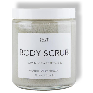 Salt by Hendrix Argan, Lavender and Petitgrain Body Scrub 250g