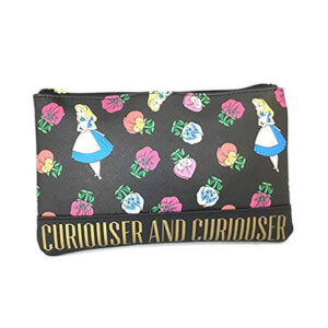Loungefly Disney Alice In Wonderland Curiouser And Curiouser Pouch
