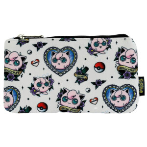 Loungefly Pokemon Jigglypuff Tattoo AOP Pencil Case