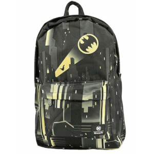Loungefly DC Batman Batsignal Nylon Backpack