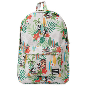 Loungefly Disney Mickey & Minnie Hawaiian Nylon Backpack