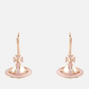 Vivienne Westwood Women's Iris Orb Earrings - Pink Gold Pearl Pale Pink