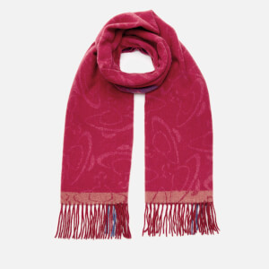 Vivienne Westwood Women's Winter Orb Scarf - Red