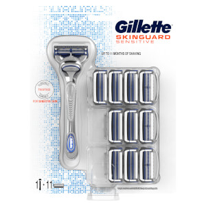 SkinGuard Men's Sensitive Razor - 11 Count