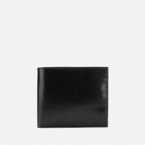 Ted Baker Men's Geaves Contrast Bi-Fold with Coin Slot - Black