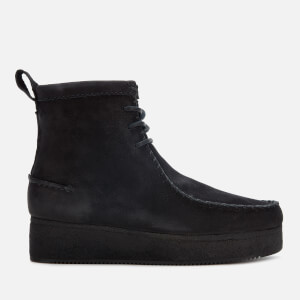 Clarks Originals Women's Wallabee Craft Nubuck Boots - Black