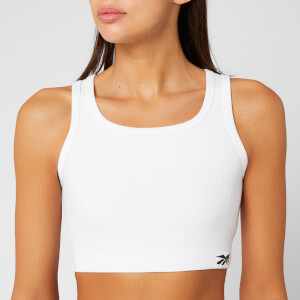 Reebok X Victoria Beckham Women's Rib Crop Top - White