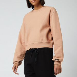 Reebok X Victoria Beckham Women's Cropped Sweatshirt - Pink