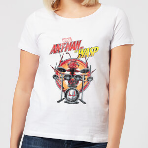 Marvel Drummer Ant Women's T-Shirt - White